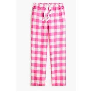 J. Crew Pink and White Pajamas Intimates & Sleepwear